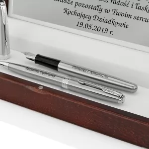 długopis i pióro parker z personalizacją