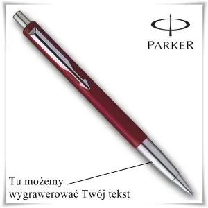 długopis parker czerwony