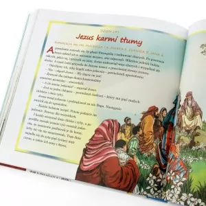 ilustrowana biblia dla dzieci na prezent na komunię