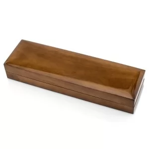 drewniane pudełko na prezent komunijny